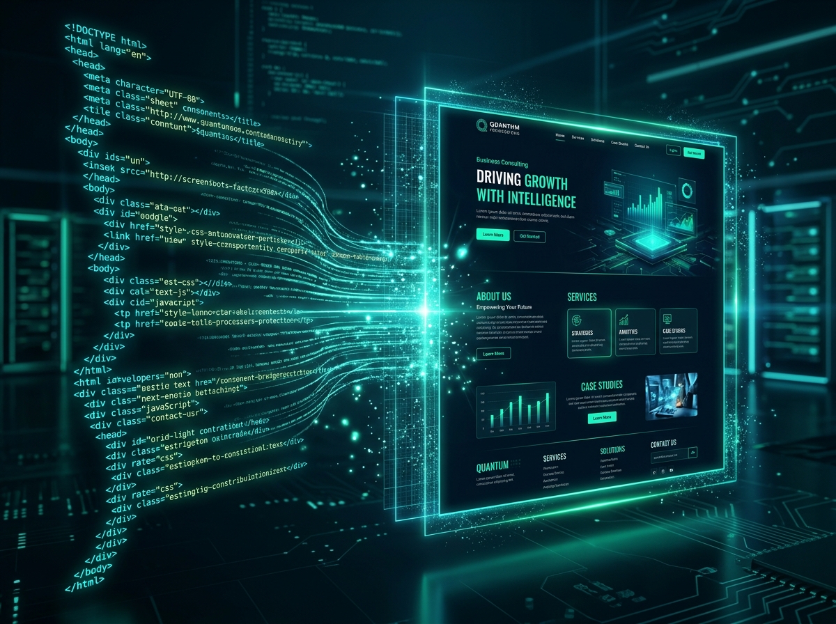 Local Website Flipping with AI